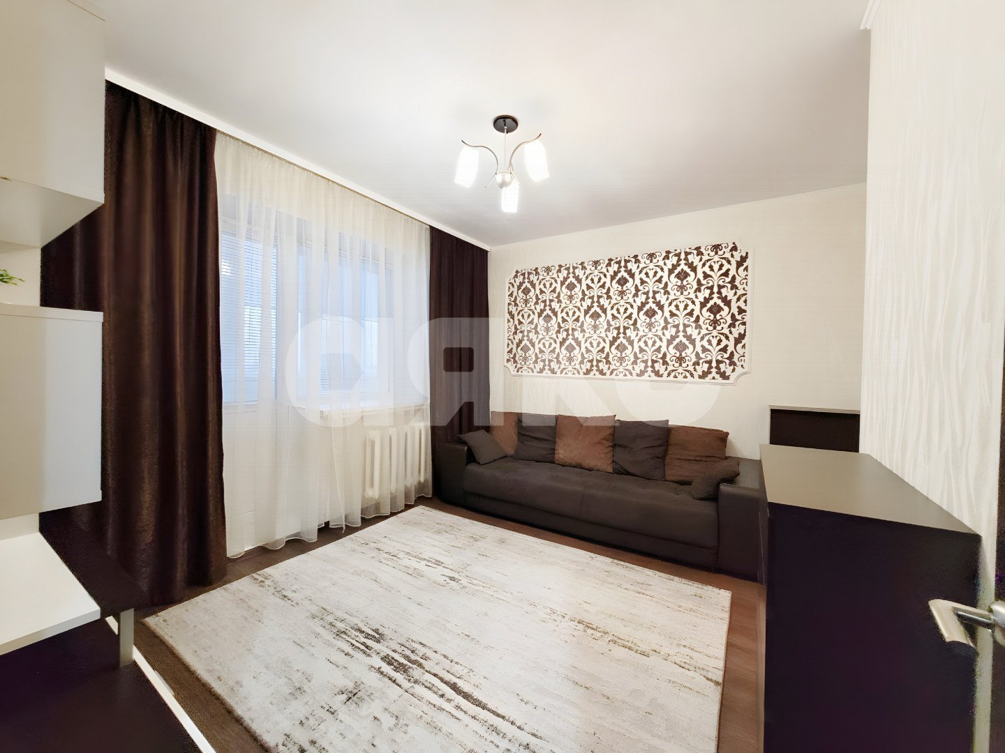 Фото №1: 1-комнатная квартира 38 м² - Липецк, Октябрьский округ, мкр. 27-й, ул. имени А.И. Хорошавина, 19